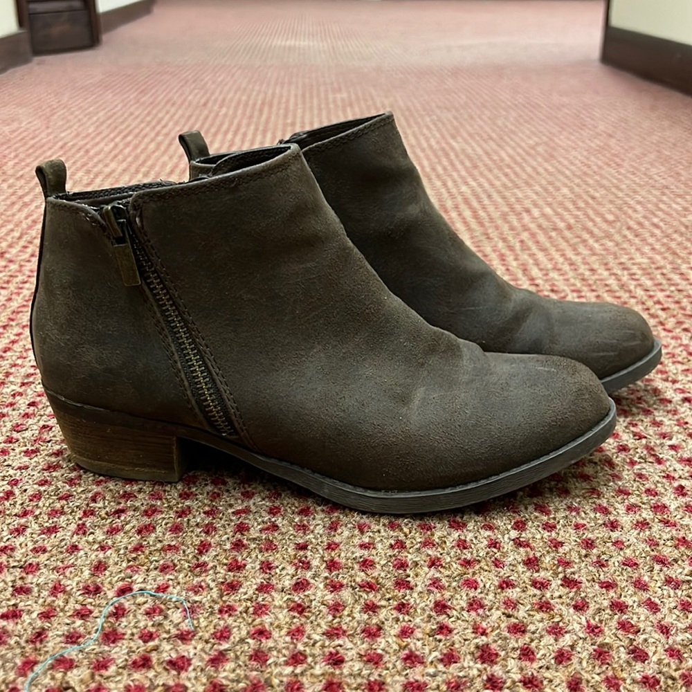 Carlos Santana • Chocolate Suede Bootie (8)
